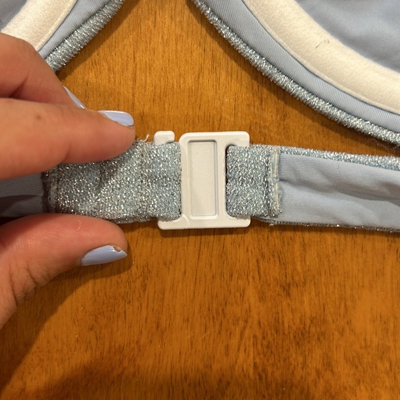 Blackbough baby blue mix and match two-piece swim set - Picture 9 of 10